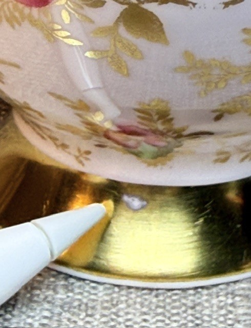 Vintage Royal Tuscan Teacup and Saucer Sunshine Rose Pattern English Bone China