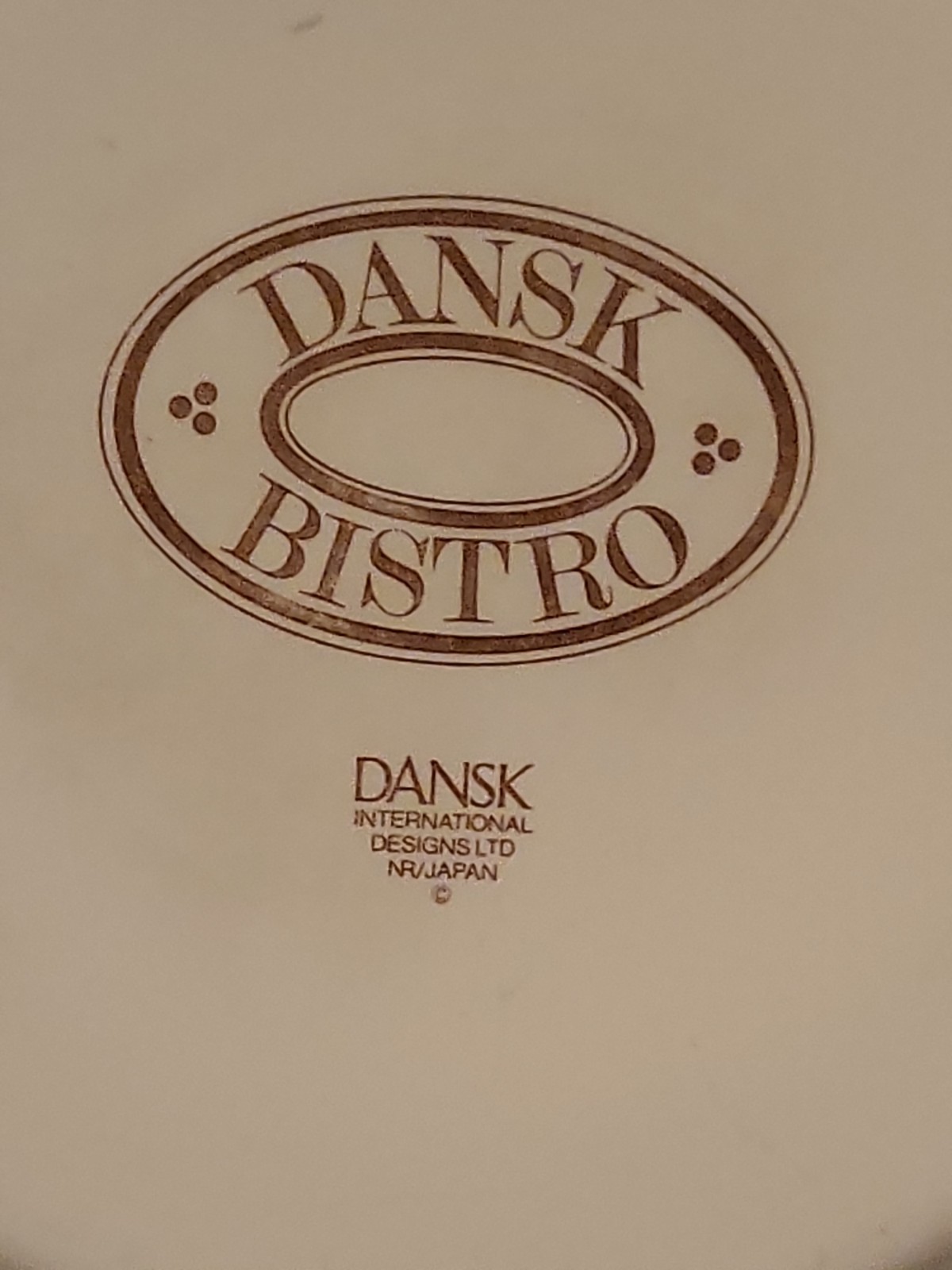 Dansk Christianshaven Blue Bistro Salad Dessert Plates Set of 4 Japan 8 3/4″
