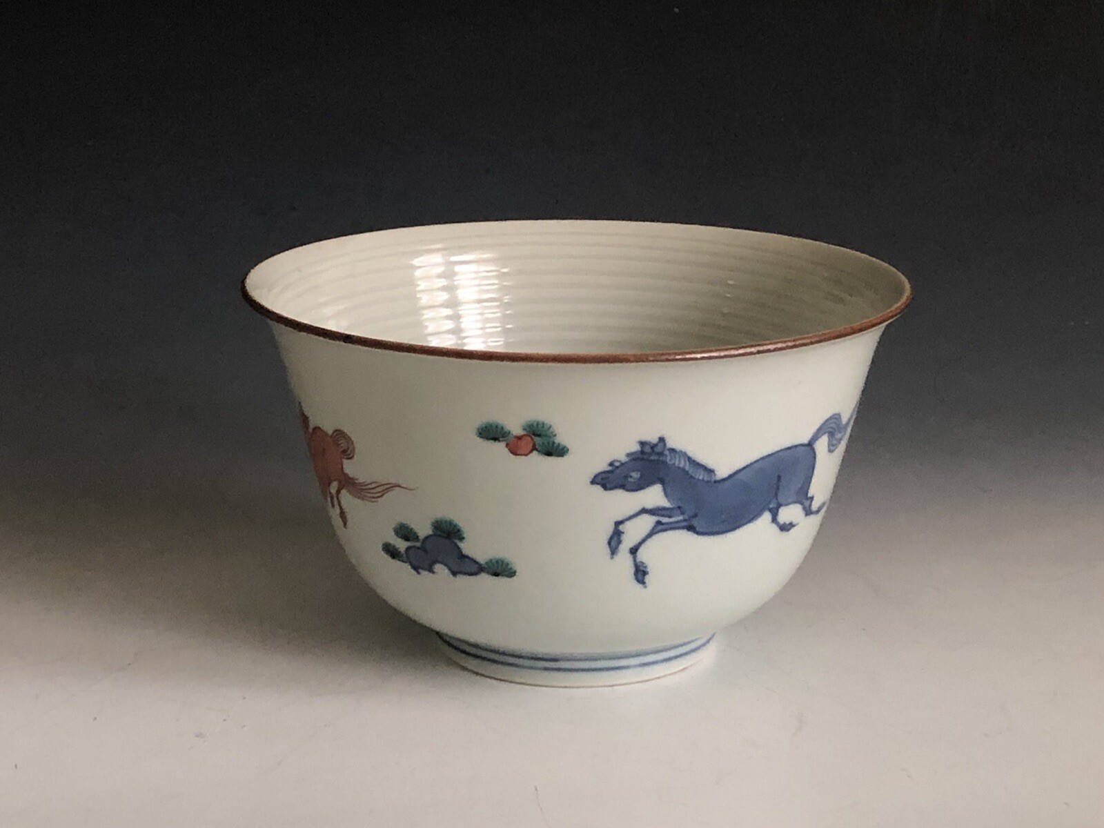 A kakiemon Style Bowl Made In Occupied Japan