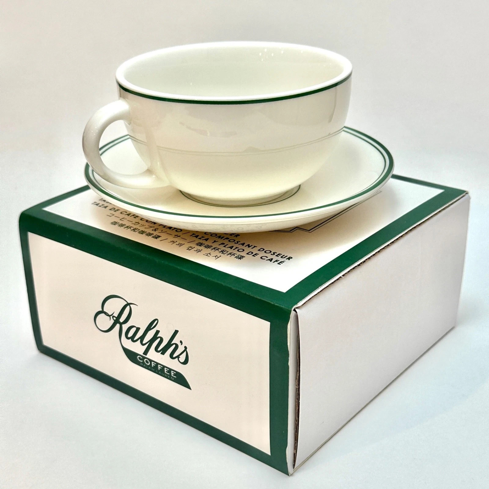 Ralph’s Coffee Cup & Saucer New York Exclusive Set