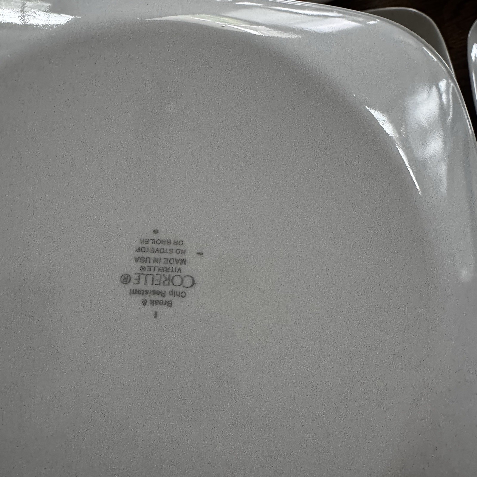 24 PC SET Corelle Square Rooster Country Dawn Dinner Plates And Square Bowls