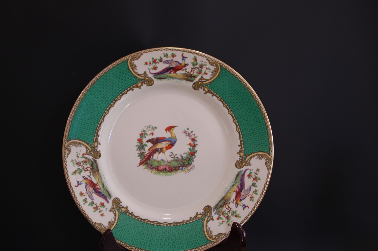 Myott Staffordshire Chelsea Bird 12 Bread Plates 6 3/8 (2 Crazing)