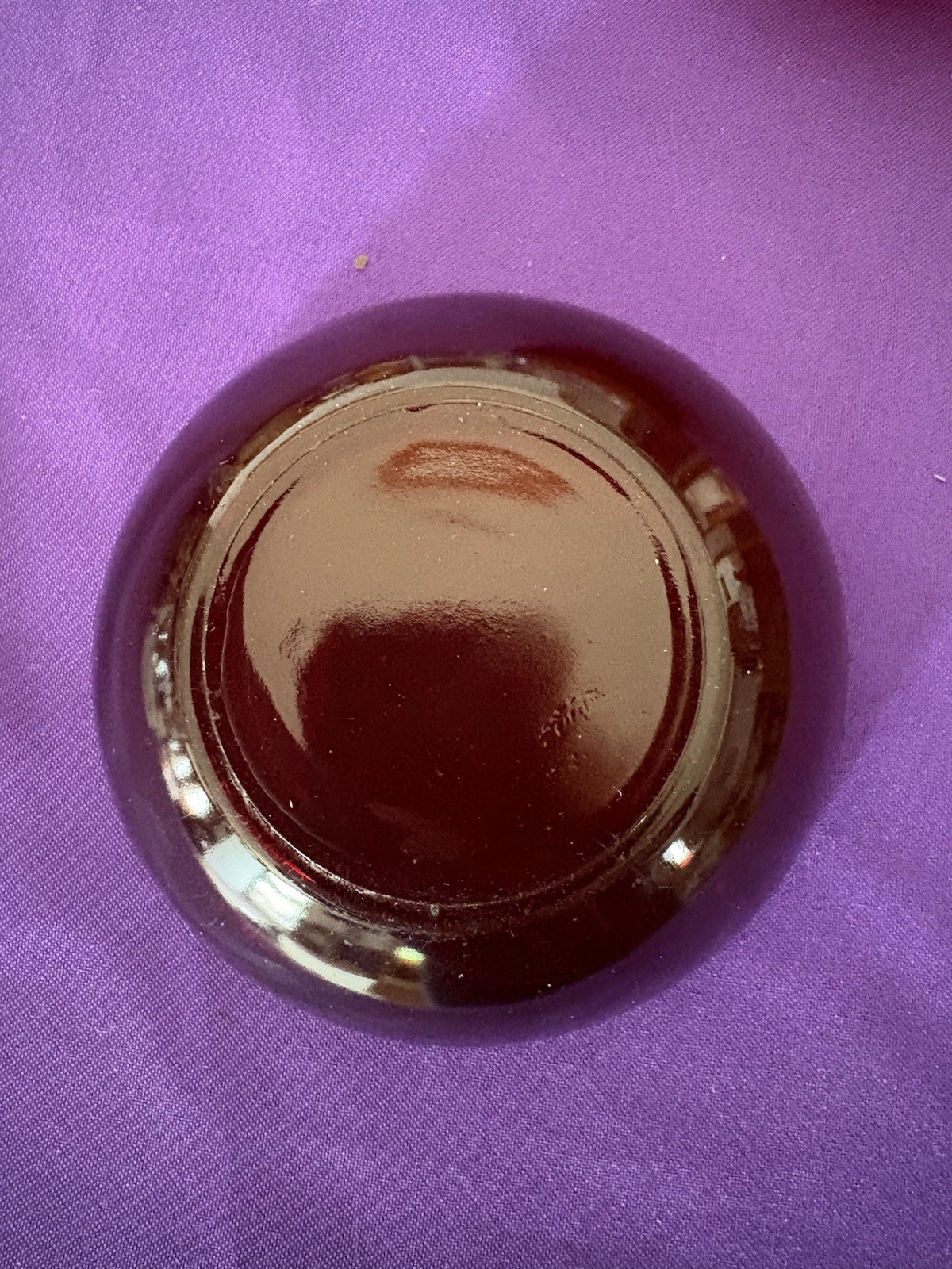 Anchor Hocking Ruby Red Berry Bowl