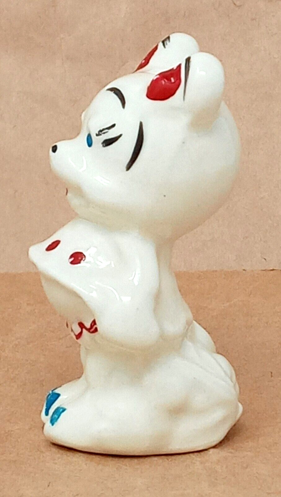 Shawnee Pottery Minnie Mouse Shaker single Cold Painted Ceramic 1950s