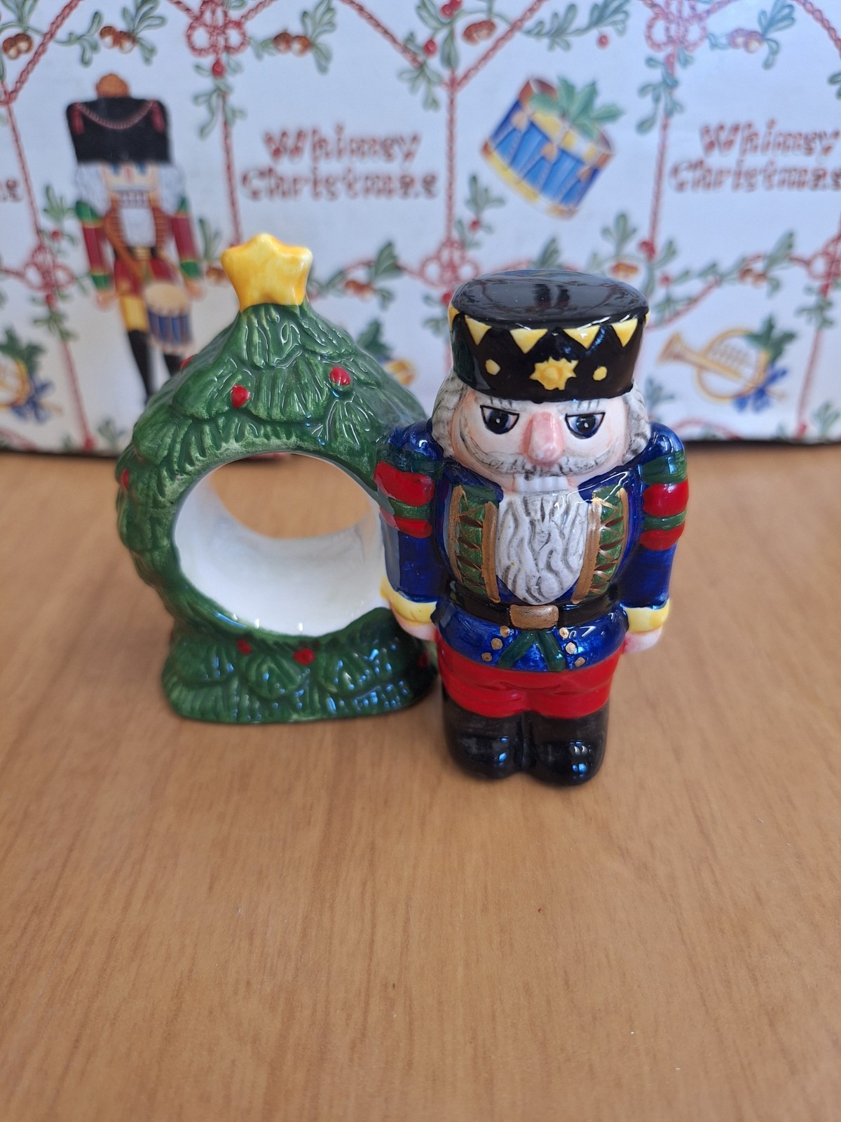 Block Spal Whimsy Christmas Dinnerware Portugal Vintage Discontinued 1992