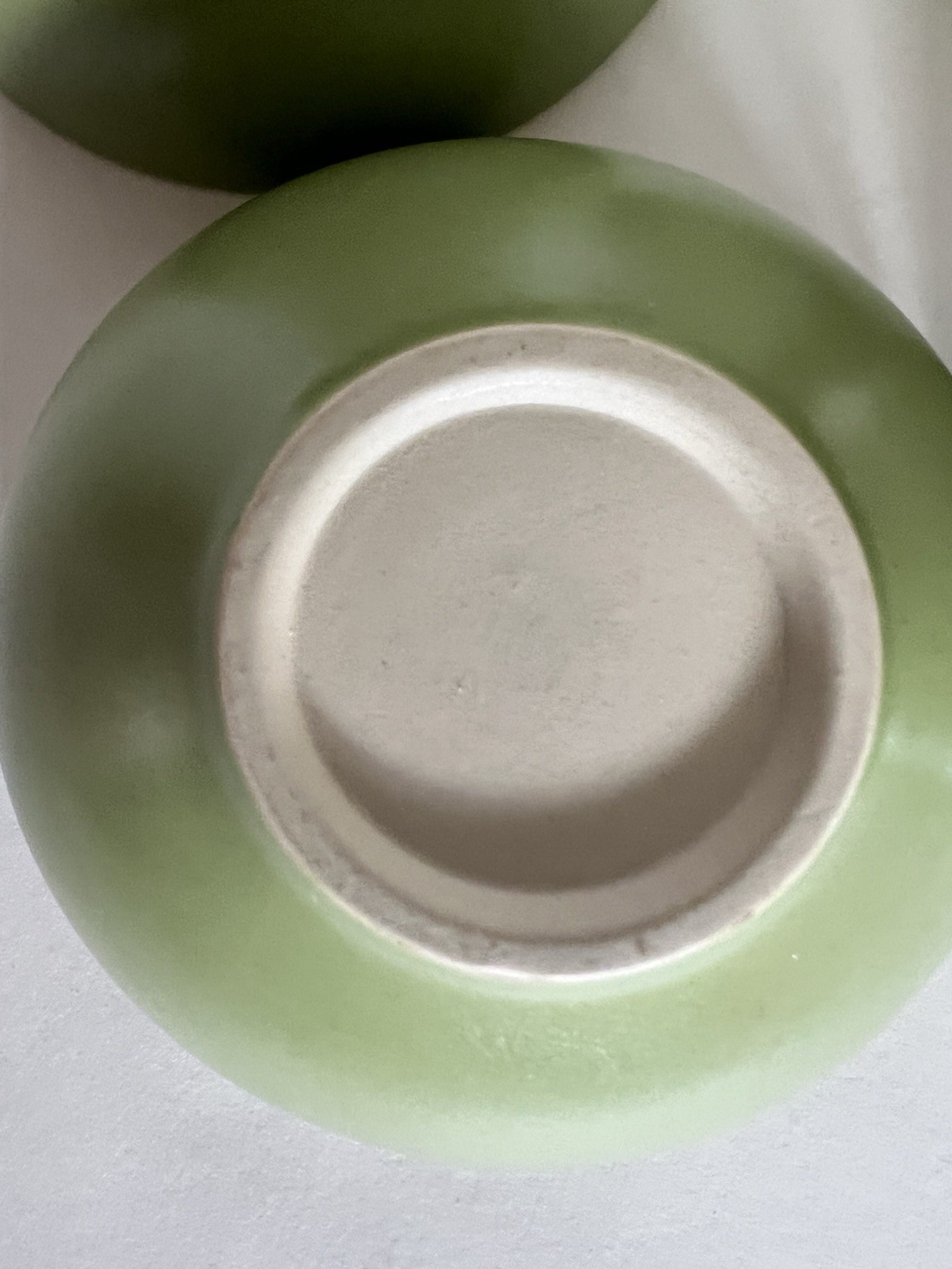 4 Hoganas Keramik Sweden Stoneware Small Bowls or Side Dish Olive Green 4.5″W