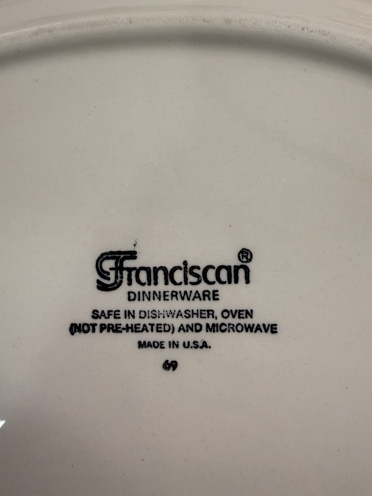 Franciscan Strawberry Fair Oval Platter