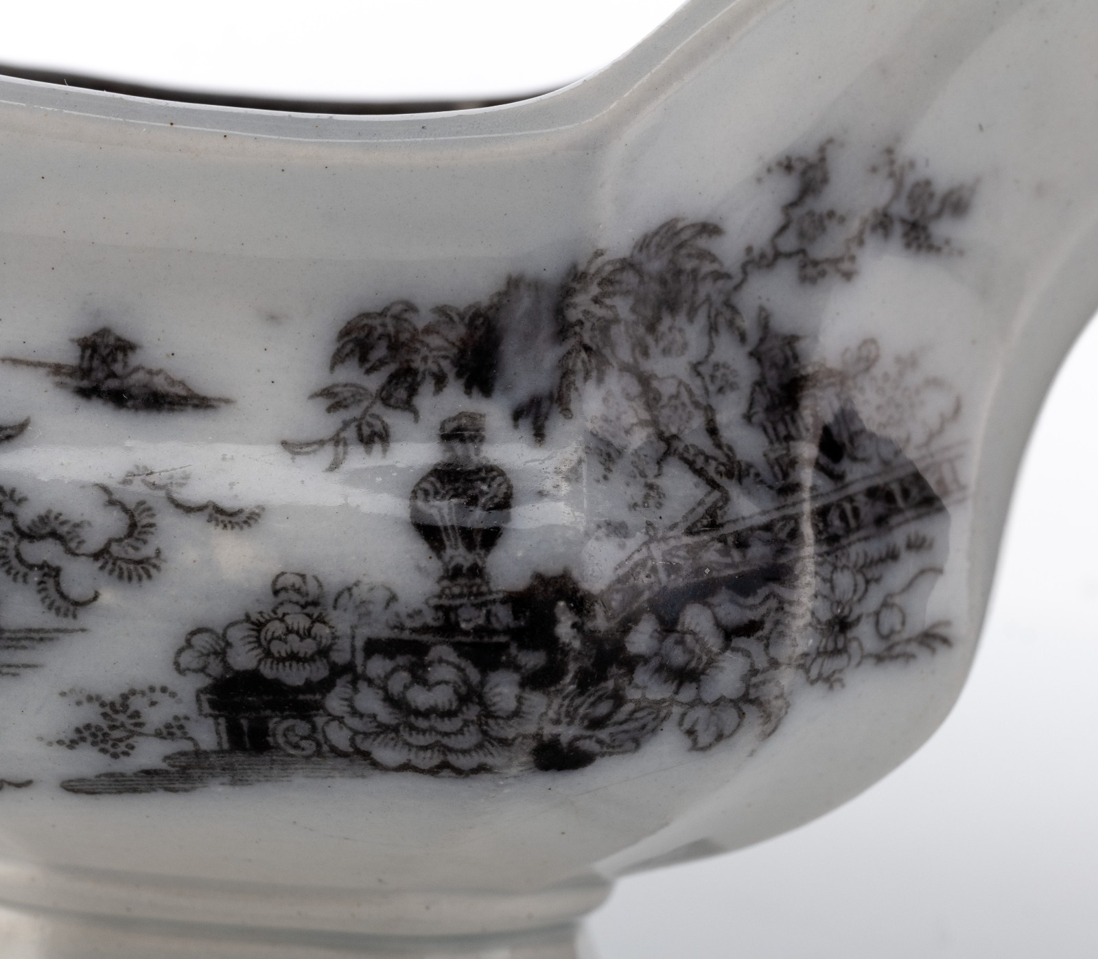 Mid 1800’s W. Adams & Son Staffordshire Ironstone Creamer Jeddo Mulberry 7×5″