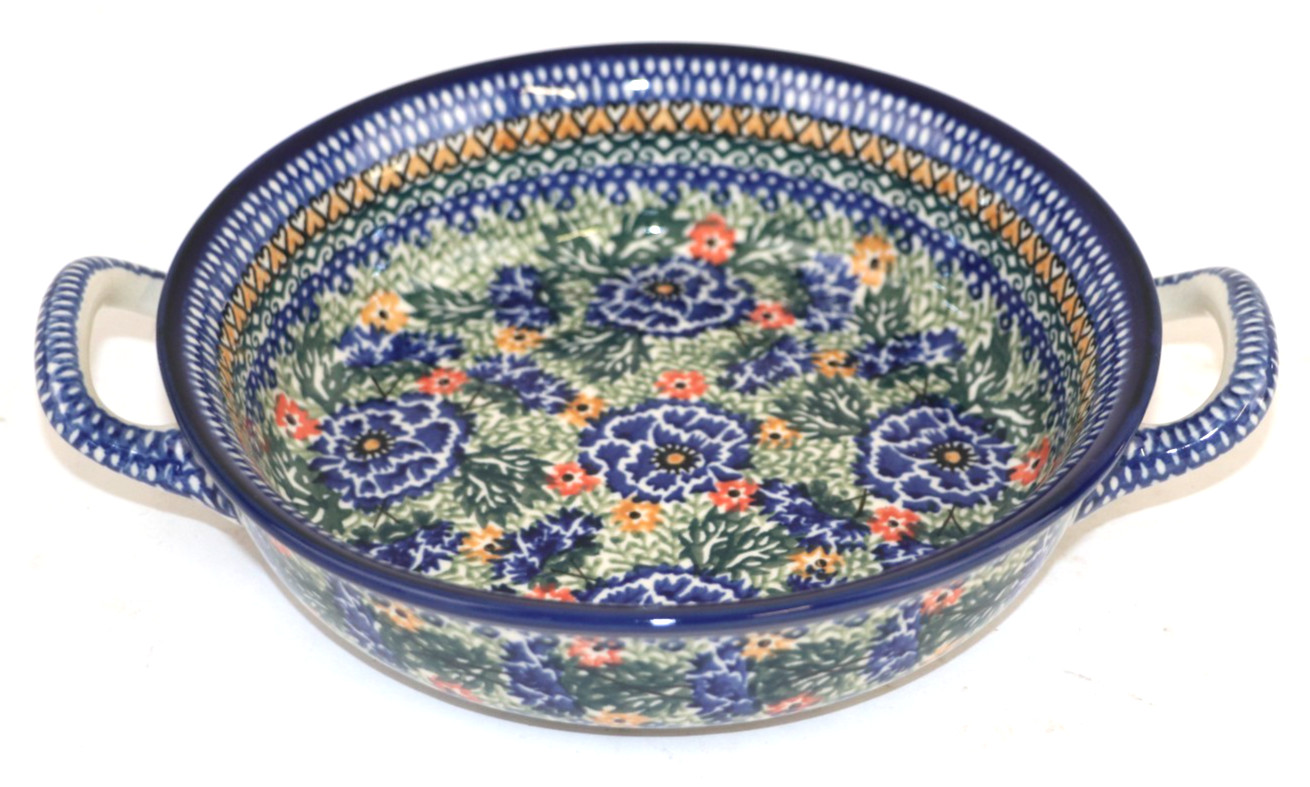 Polish Pottery UNIKAT 1757 Teresa 2007 Ultimate 8×2 Floral Handmade