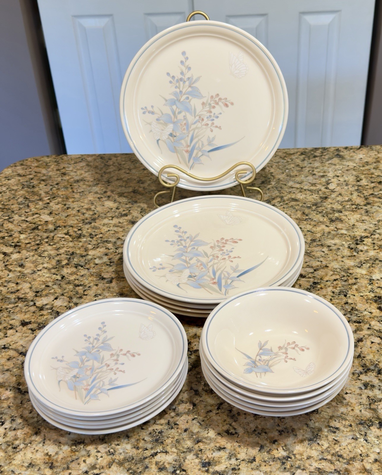Vintage Noritake Keltcraft Kilkee 9109 15pc Dinnerware Set Ireland Unused EC