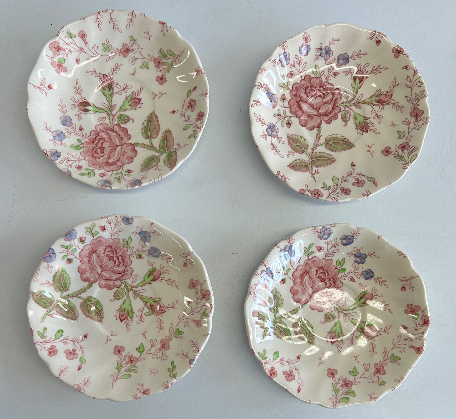 Johnson Bros Rose Chintz 15 Piece Tea & Coffee Set – Made in England