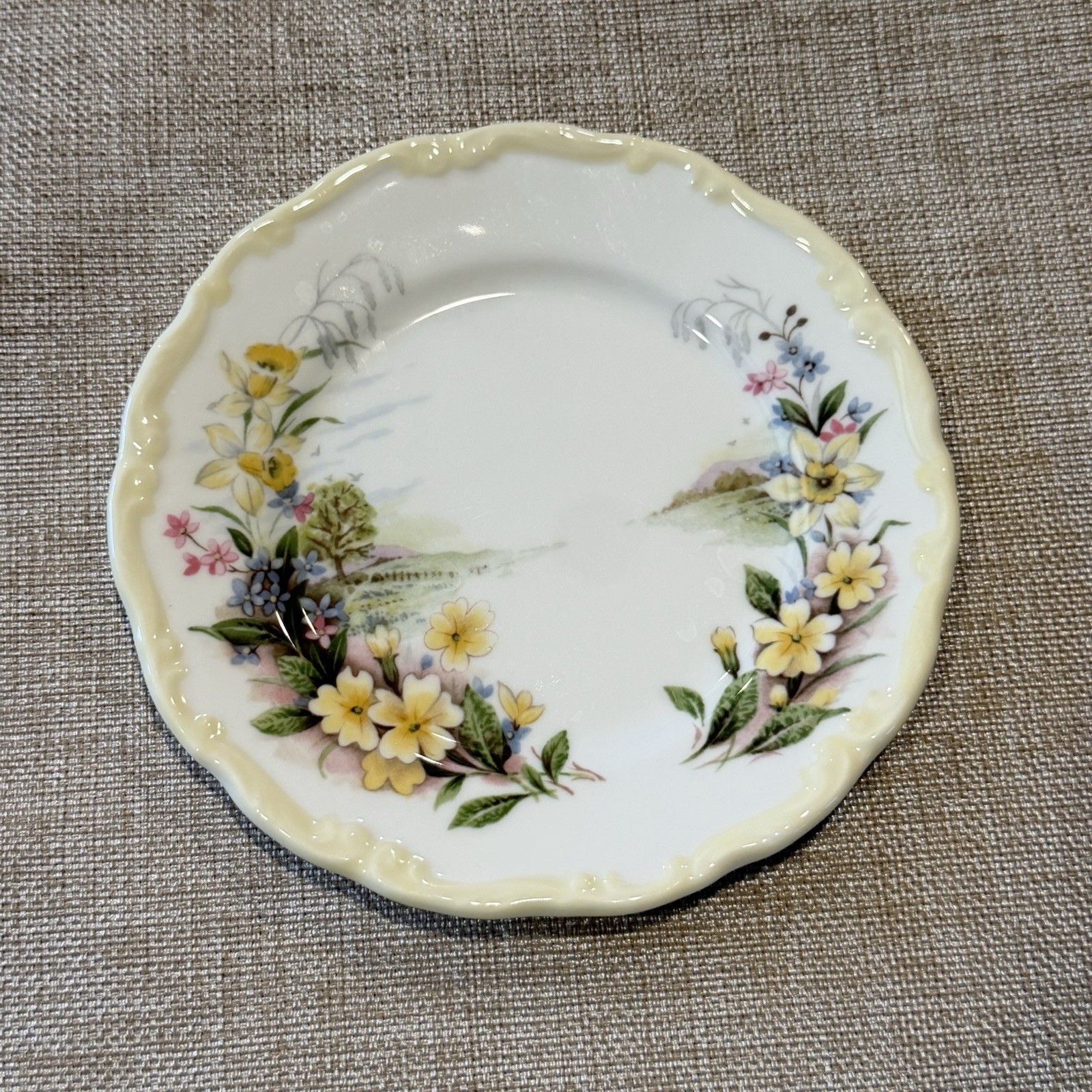 Royal Albert SPRING Cottage Garden Year Series 1984 Collector 6 1/4” Plate