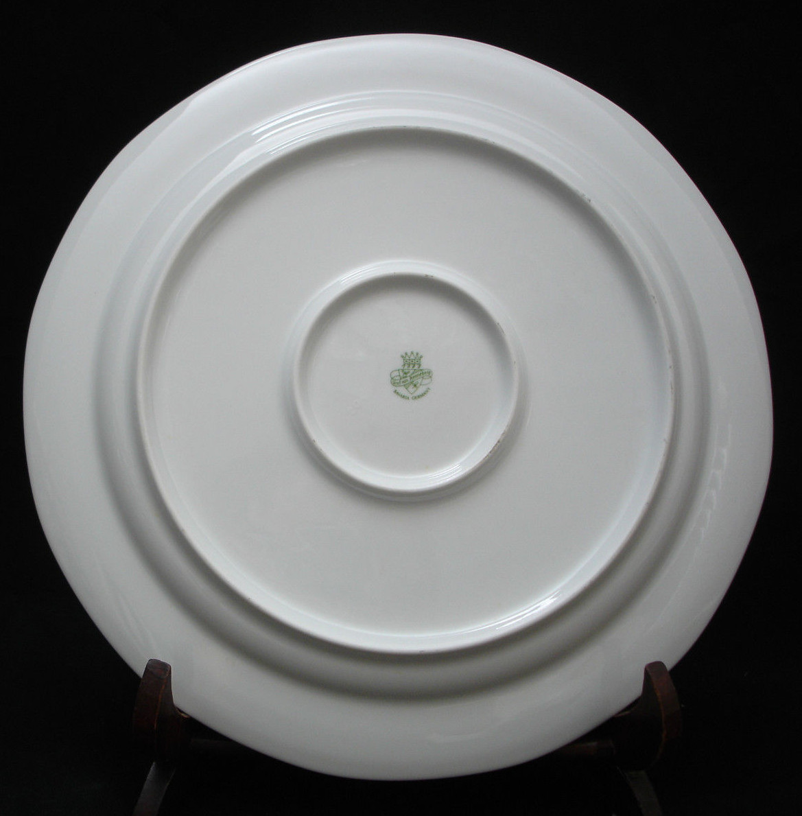 Blue / Rust / Green / Gold by Graf Von Henneberg SERVING PLATE 11 1/4″