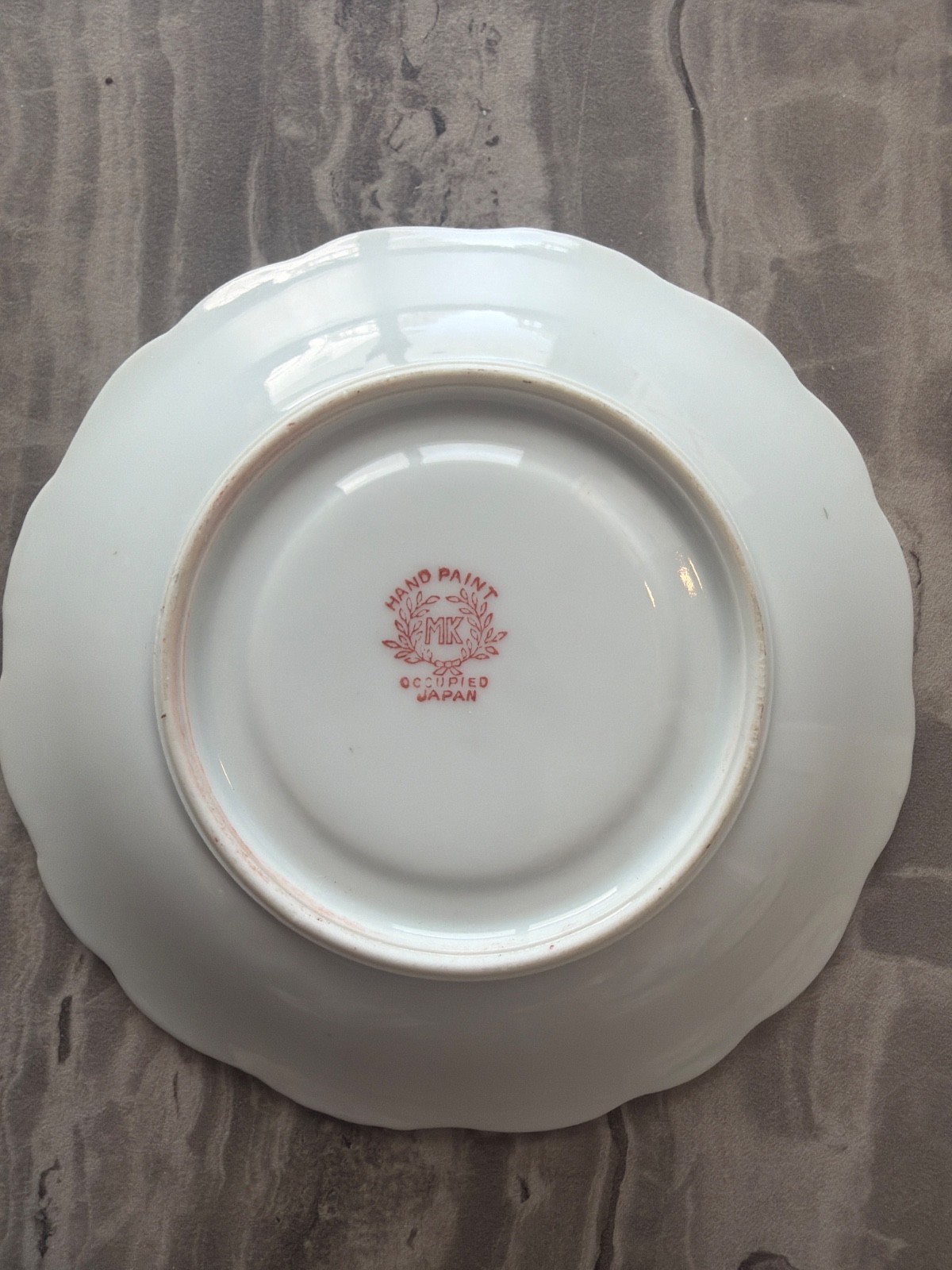 Vintage occupied Japan Hand Paint saucer