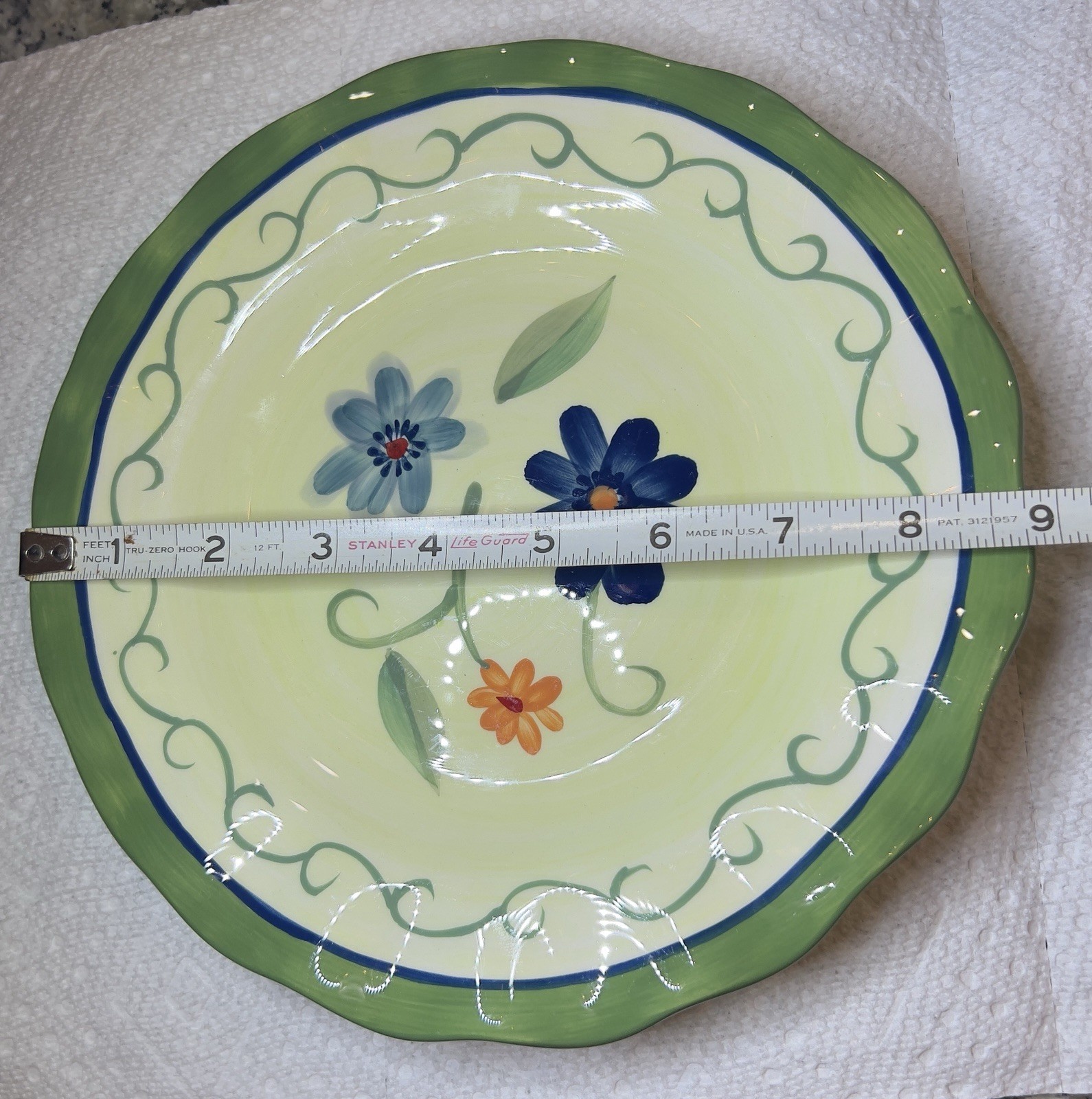 Pfaltzgraff Stoneware “VERONA” Set/2 Salad Plates Retired 2009 EXC