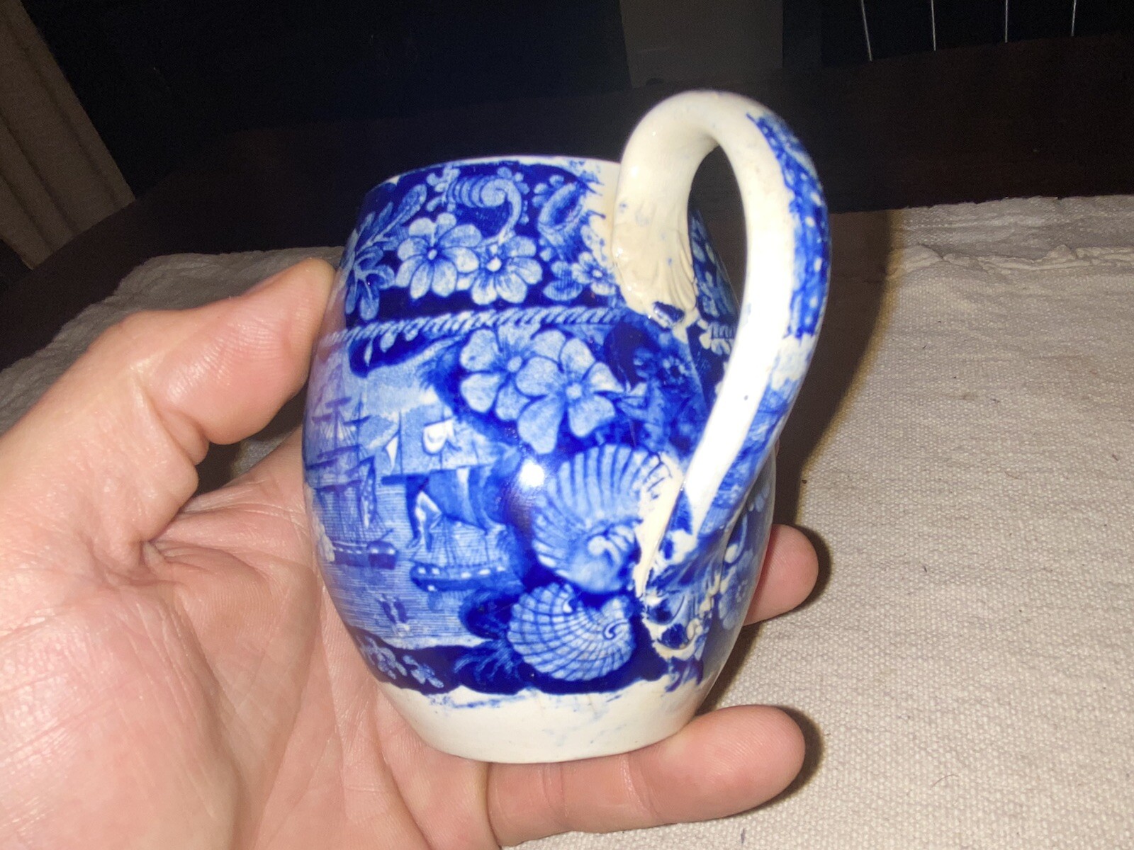 Historical Staffordshire Macdonough’s Victory Barrel From Creamer