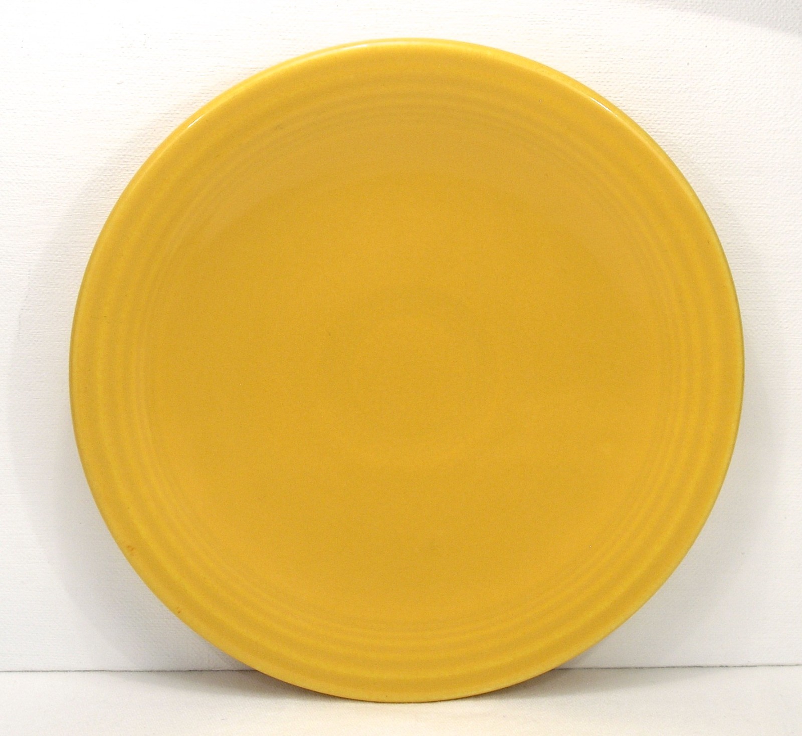Vintage Fiesta 6″ Plate Lot (5) Gray Yellow Cobalt Blue Original 50’s Colors