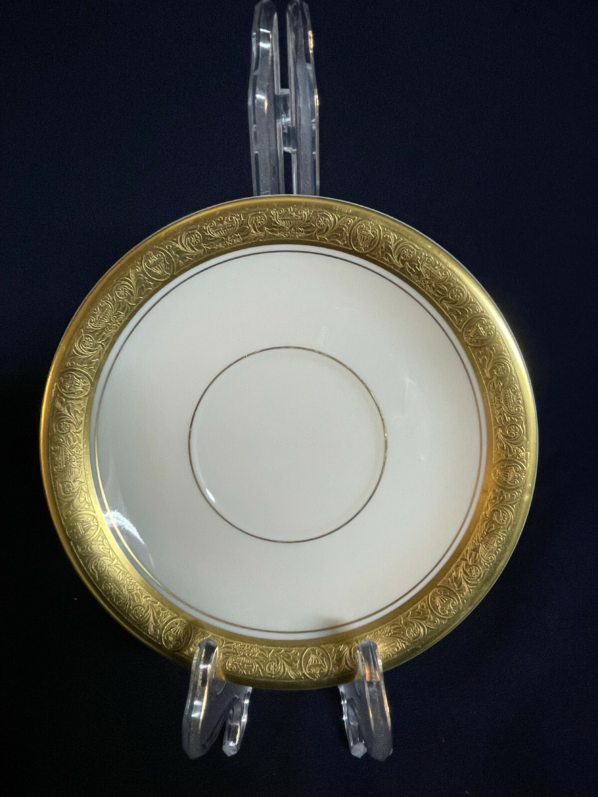 Pickard “Athenian” Footed Cup & Saucer Set