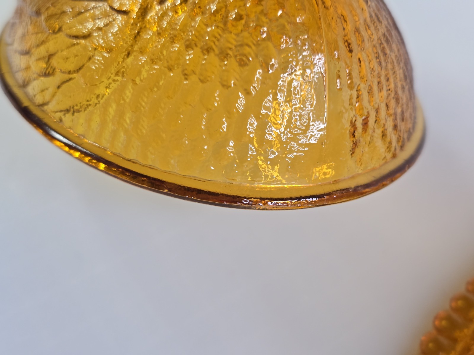 VTG Indiana Glass Amber Golden Hen On A Nest Candy Dish EXCELLENT LOOK !! GIFT !