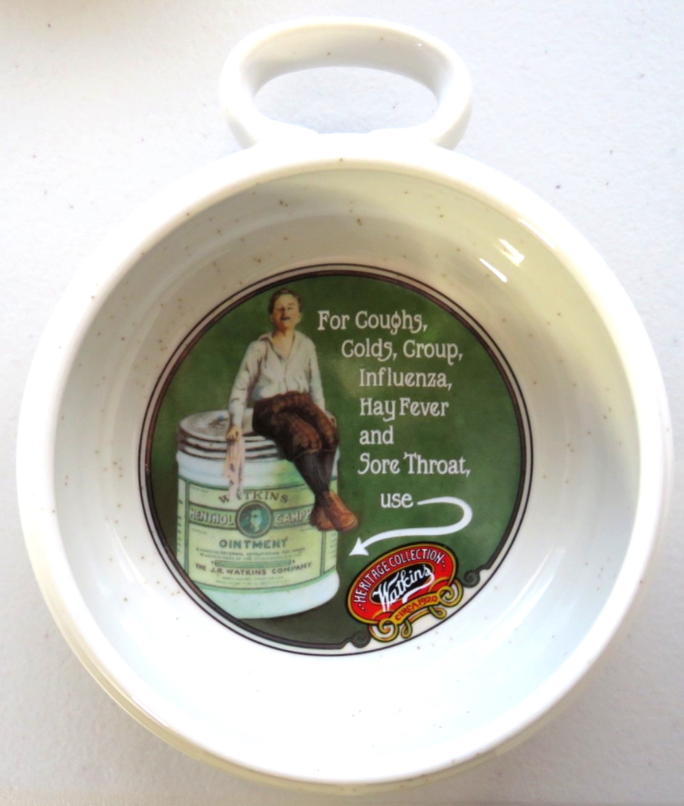 WATKINS Heritage Collection -Set of 4 SOUP BOWLS – 1992 Excellent