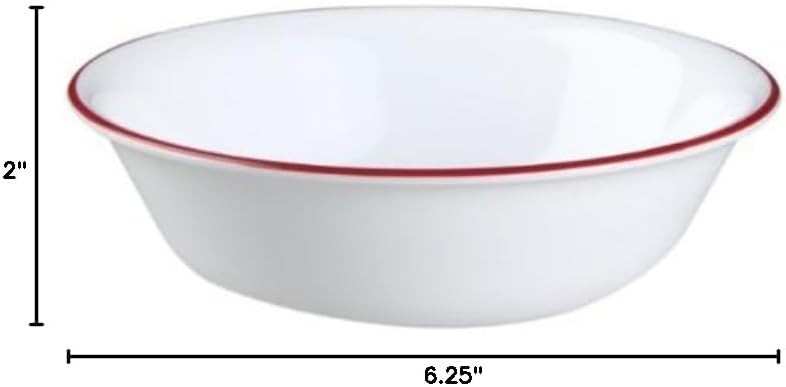 Set of 6 Corelle 18 Ounce Bandhani/Splendor 6″ Soup/Cereal Bowls