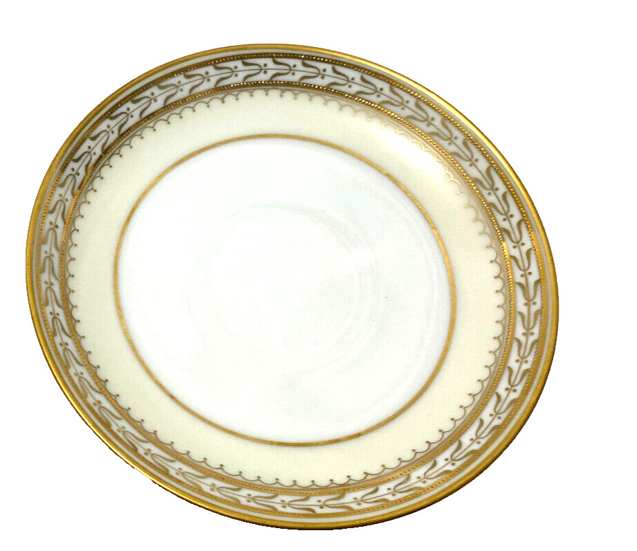 Noritake M Chanfaire China Japan Cup And Saucer Ivory White Gold