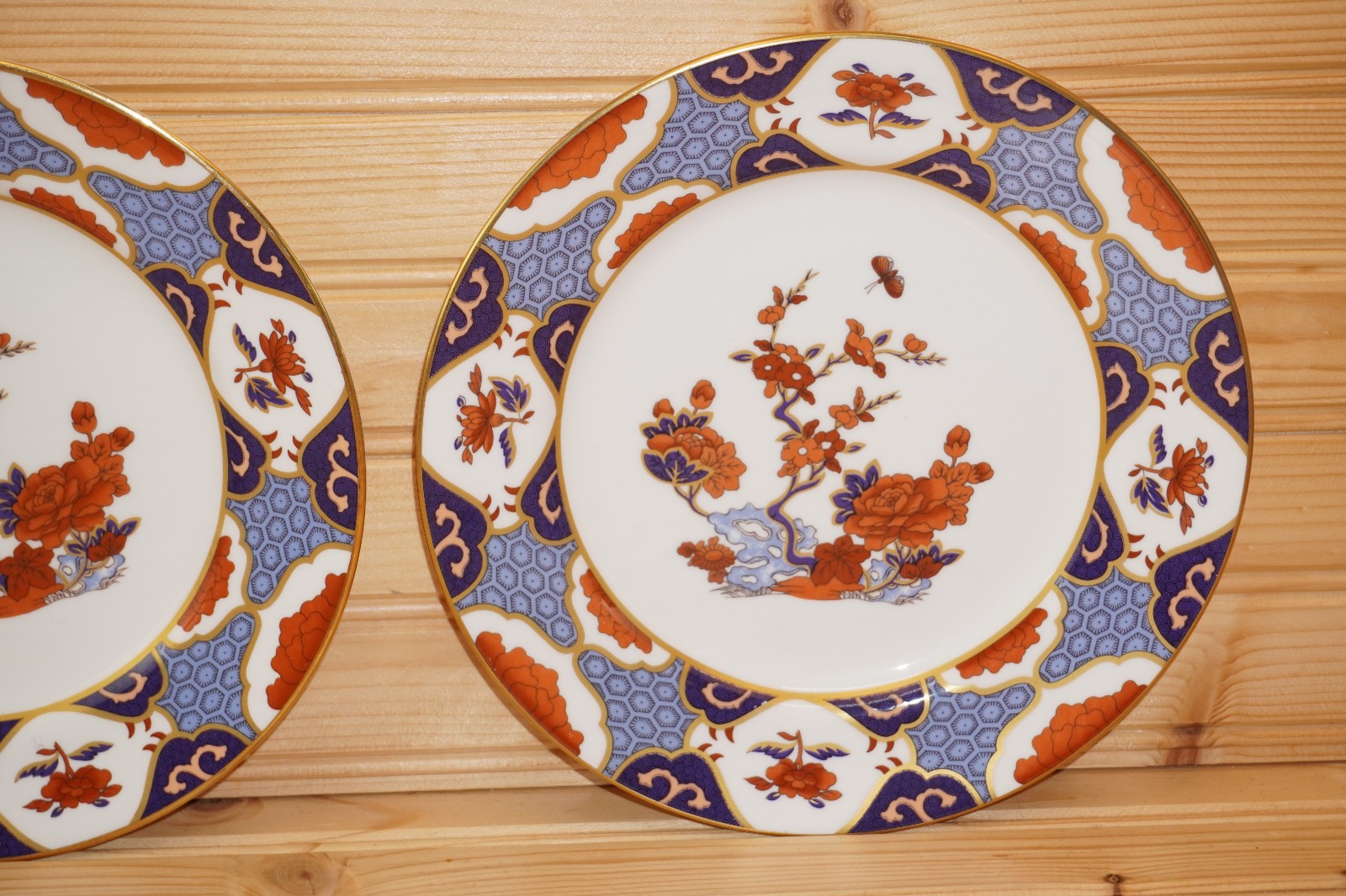 Spode Shima Set of 2 Salad Plates, 8 1/8″ Made in England More Available (G75)