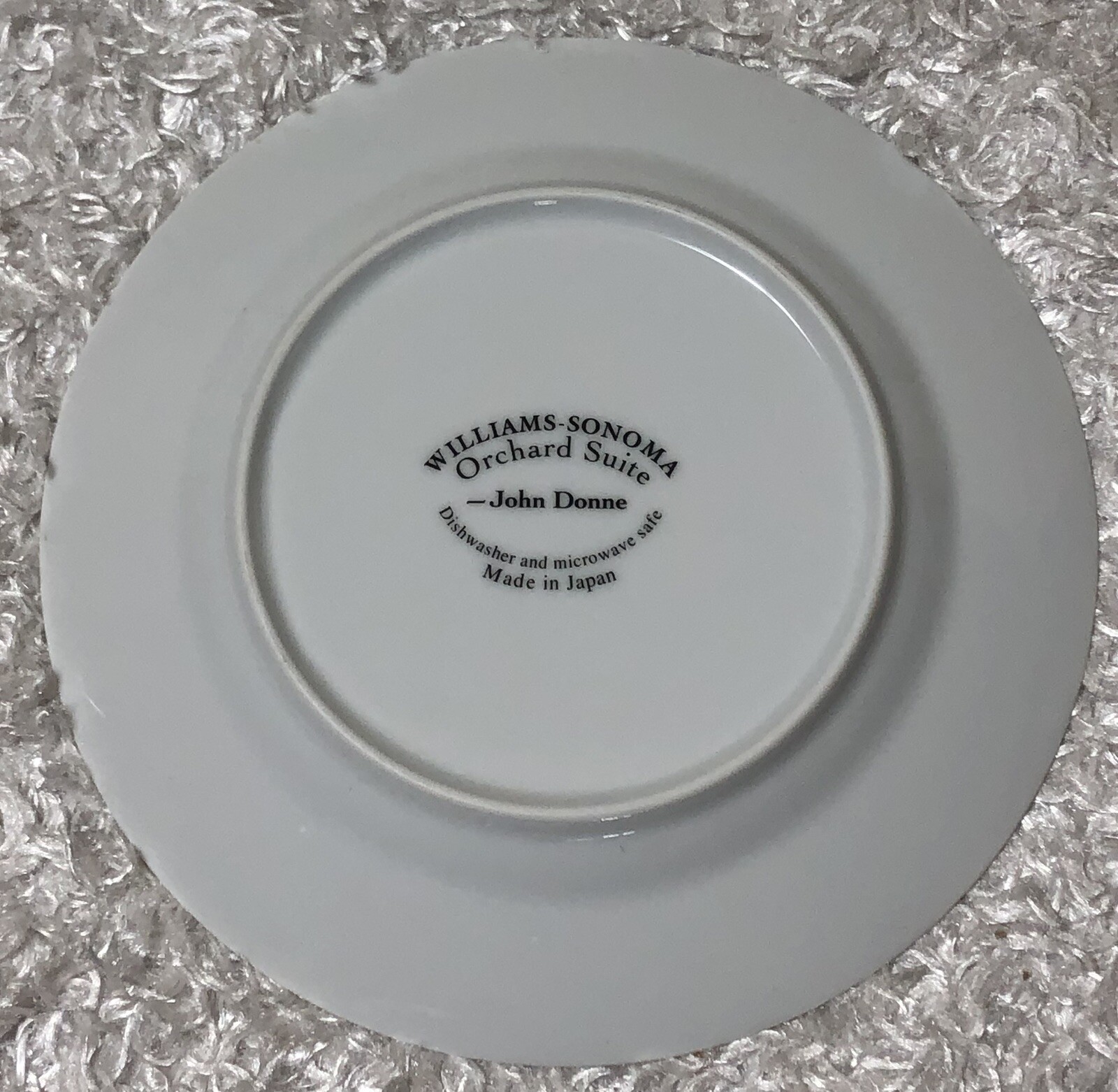 Lot of 3 Williams-Sonoma Orchard Suite Plates 7.75″ Plum Peach Cherry Set EUC