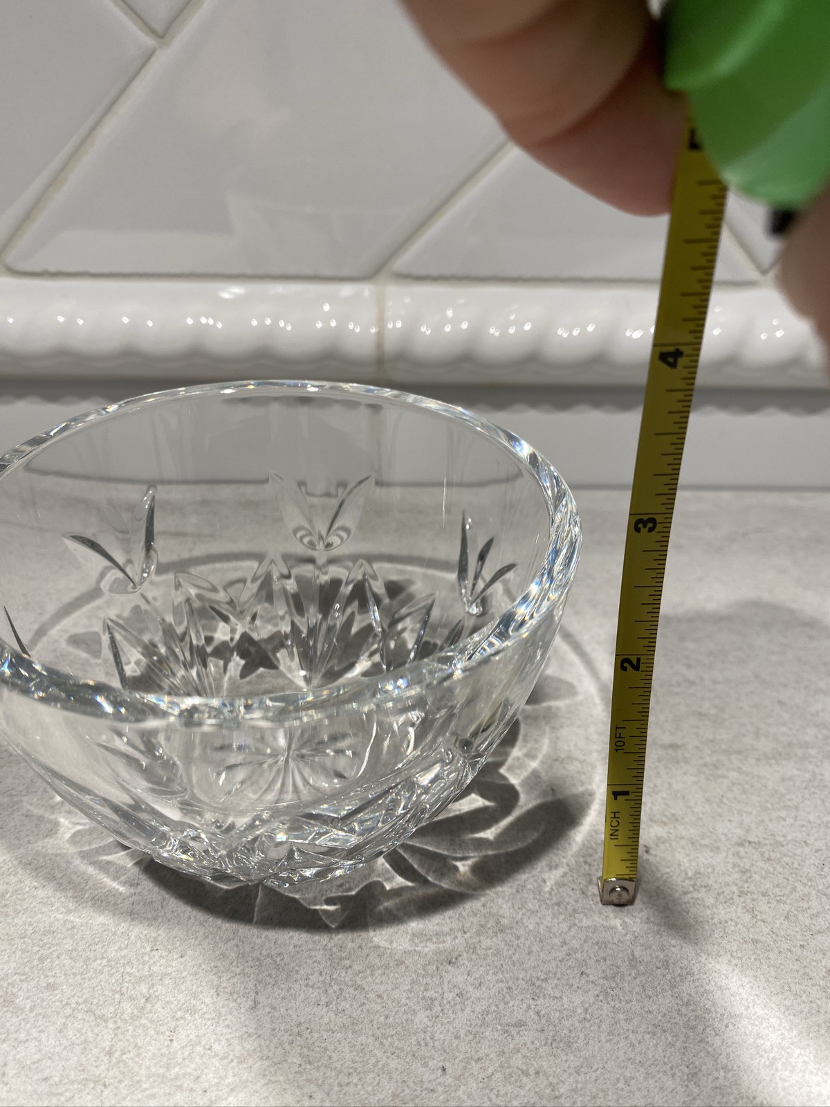 Waterford Crystal Tulip Bowl 4 Inch Small Serving Dish Nut Candy