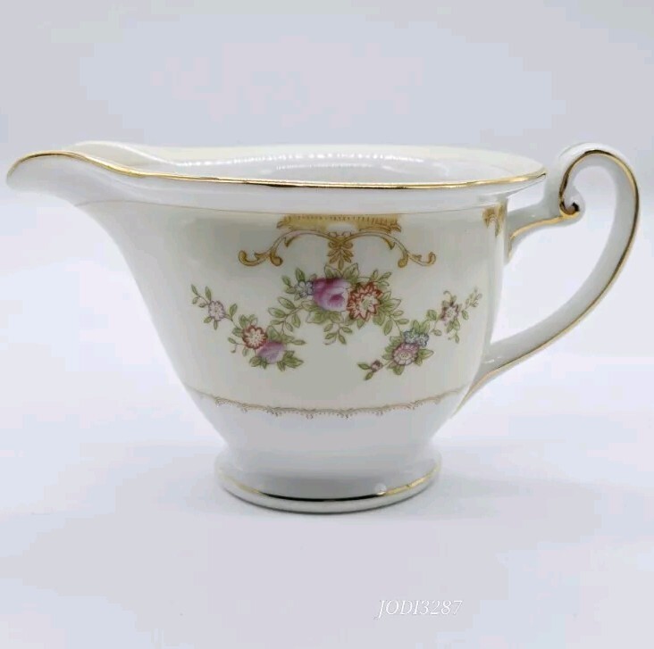 Jyoto China Creamer Made in Occupied Japan 8 oz Vintage RARE Hard to find