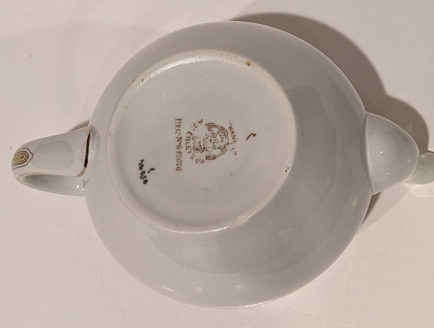 Vintage/Antique 1920’s Adderley’s Nankin Teapot, Tea Pot Porcelain, Signed 32 oz