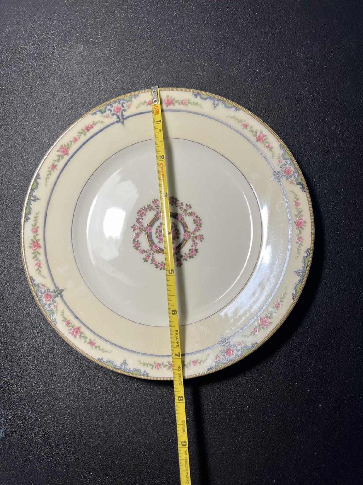 Theodore Haviland Limoges 1920s Salad Plate Replacement Amiens Rose Garland 7.5”