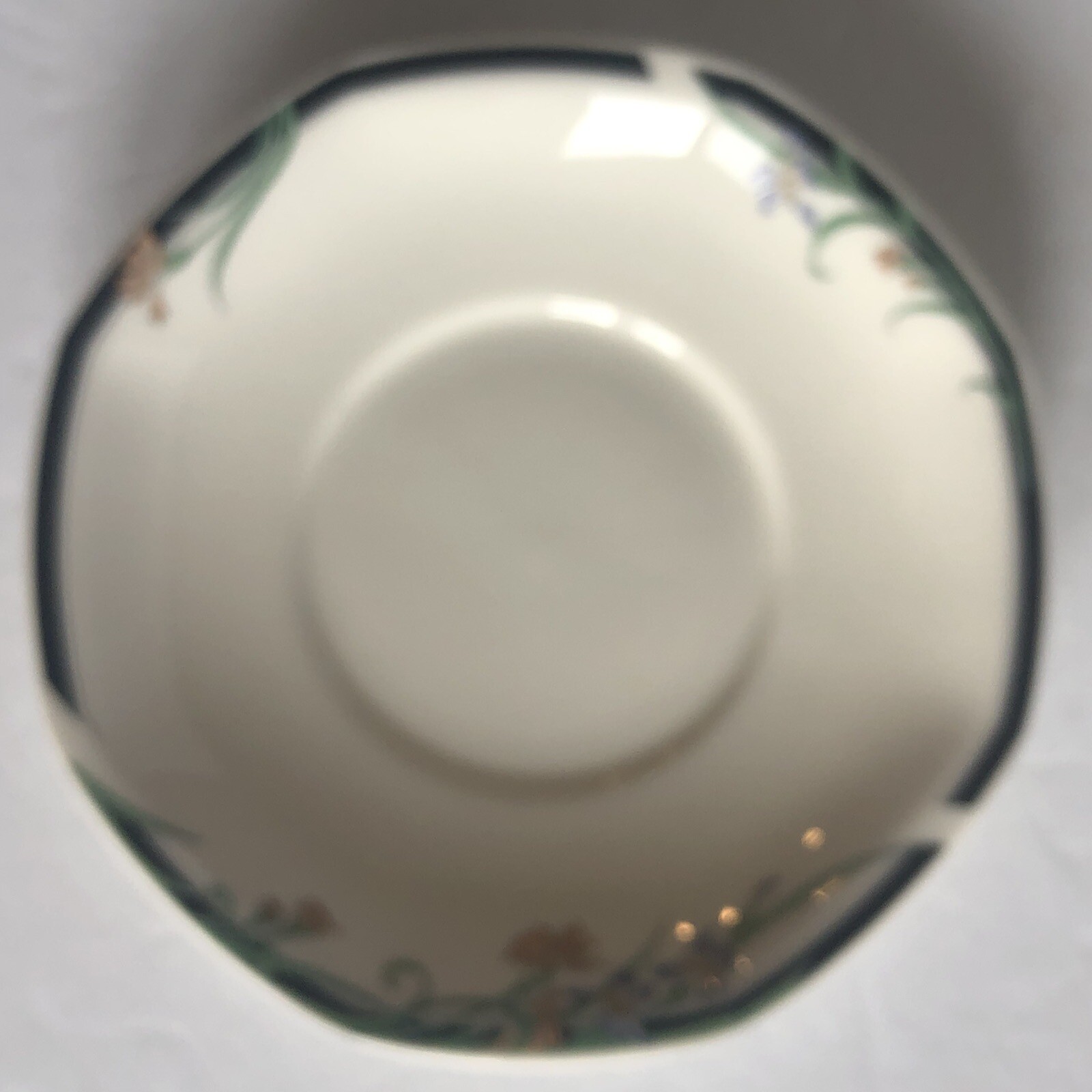 Royal Doulton Juno Saucers 6″ England 1988 Geometric Shape Set Of 9
