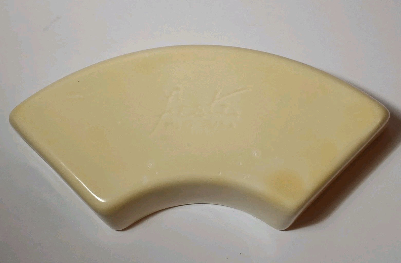 1936 RARE OLD VINTAGE FIESTA RELISH TRAY INSERT VINTAGE IVORY FIESTA FIESTAWARE