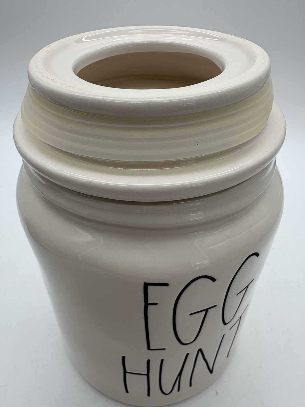 RAE DUNN Artisan Collection Easter “EGG HUNT” Canister Cookie Jar by Magenta