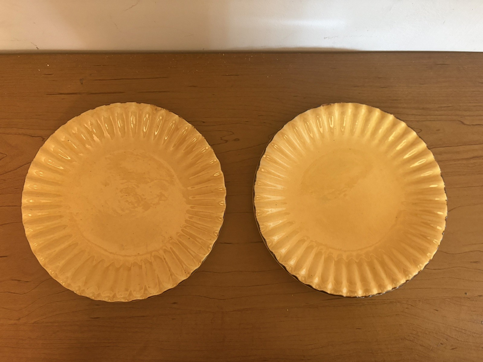 Vintage Terre e Provence France Salad Dessert 7 7/8” Plates Set Of 2