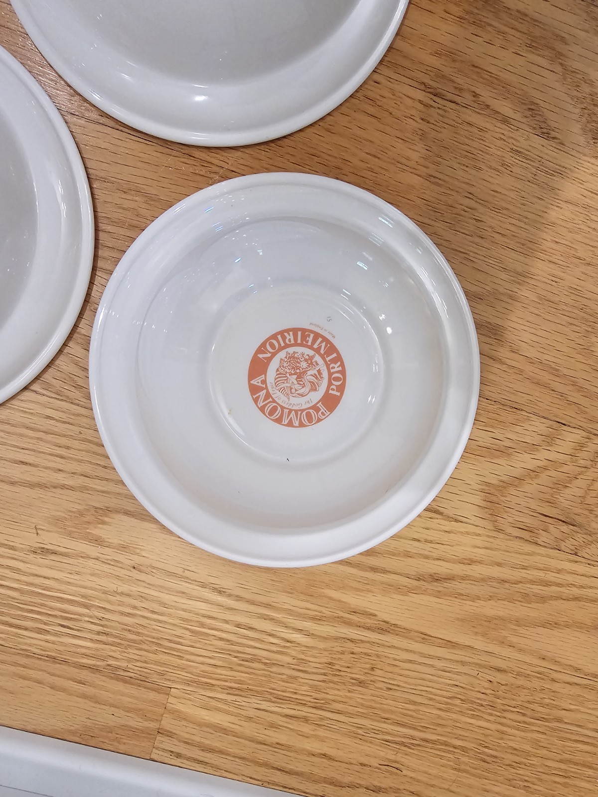 Portmeirion Pomona No Border Fruit 6.75″ Cereal Fruit Bowls Set Of 6 EUC Retired