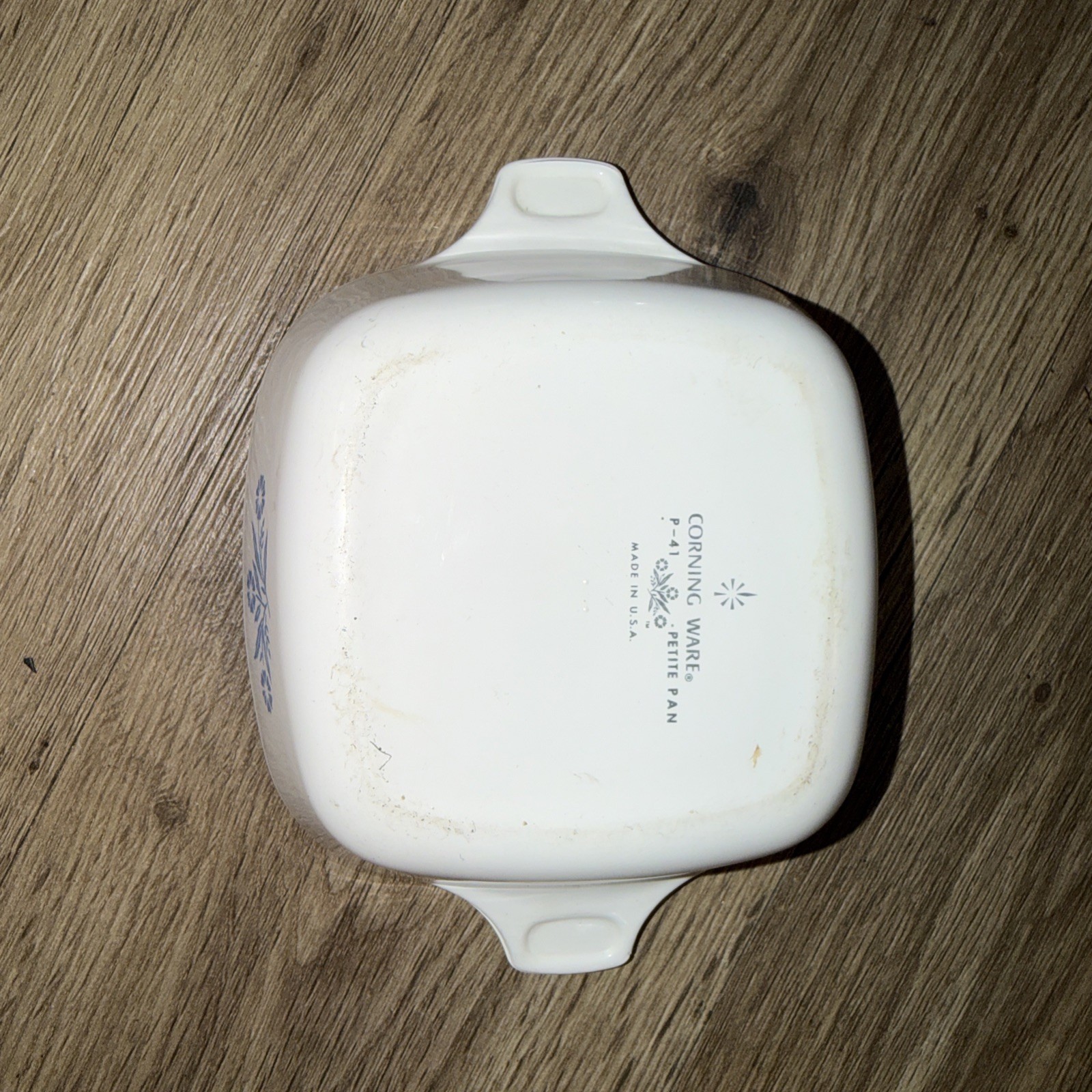 VINTAGE Corning Ware CornFlower Petite Pan P-41 NO LID
