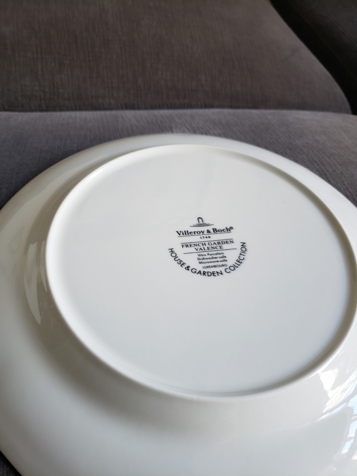 Set Of 4 Villeroy & Boch FRENCH GARDEN Valence Orange Dinner 10 3/8″ EXCELLENT!