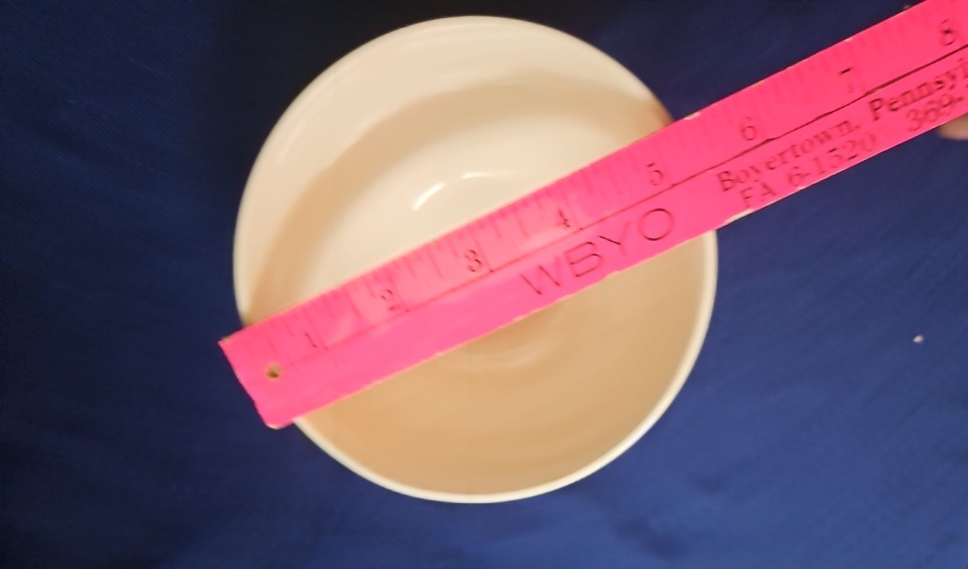 Ballerina Pink Rose Cranberry Bowl Universal Potteries 1950-1959 USA China