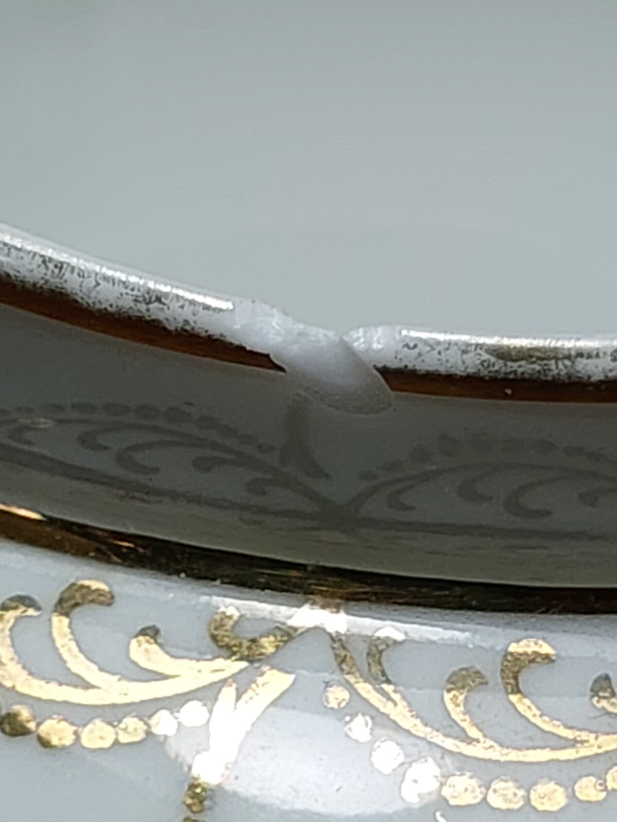 haviland limoges china gold rim Has Very Small Chip In The Top Edge, SEE Picture