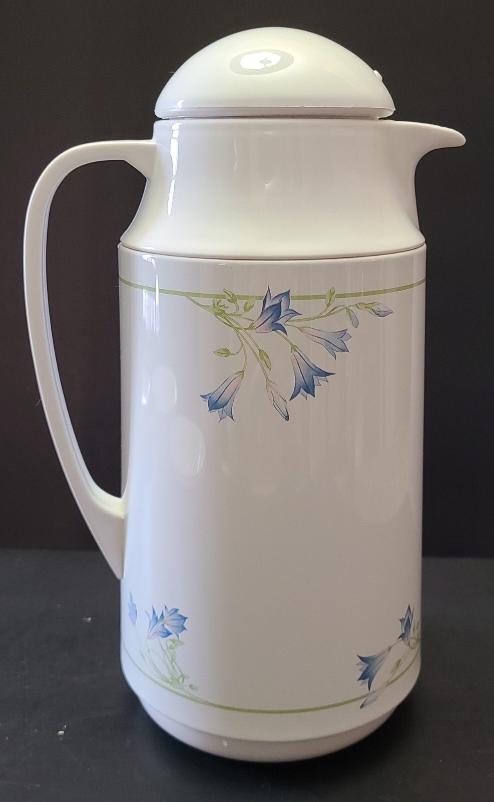Corelle Impressions Blue Dusk Thermal Server Carafe 1 Qt New Box Vintage