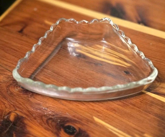Vintage 14″ Anchor Hocking EAPC Glass 7-Piece Relish Set Tray Platter Beta Sigma