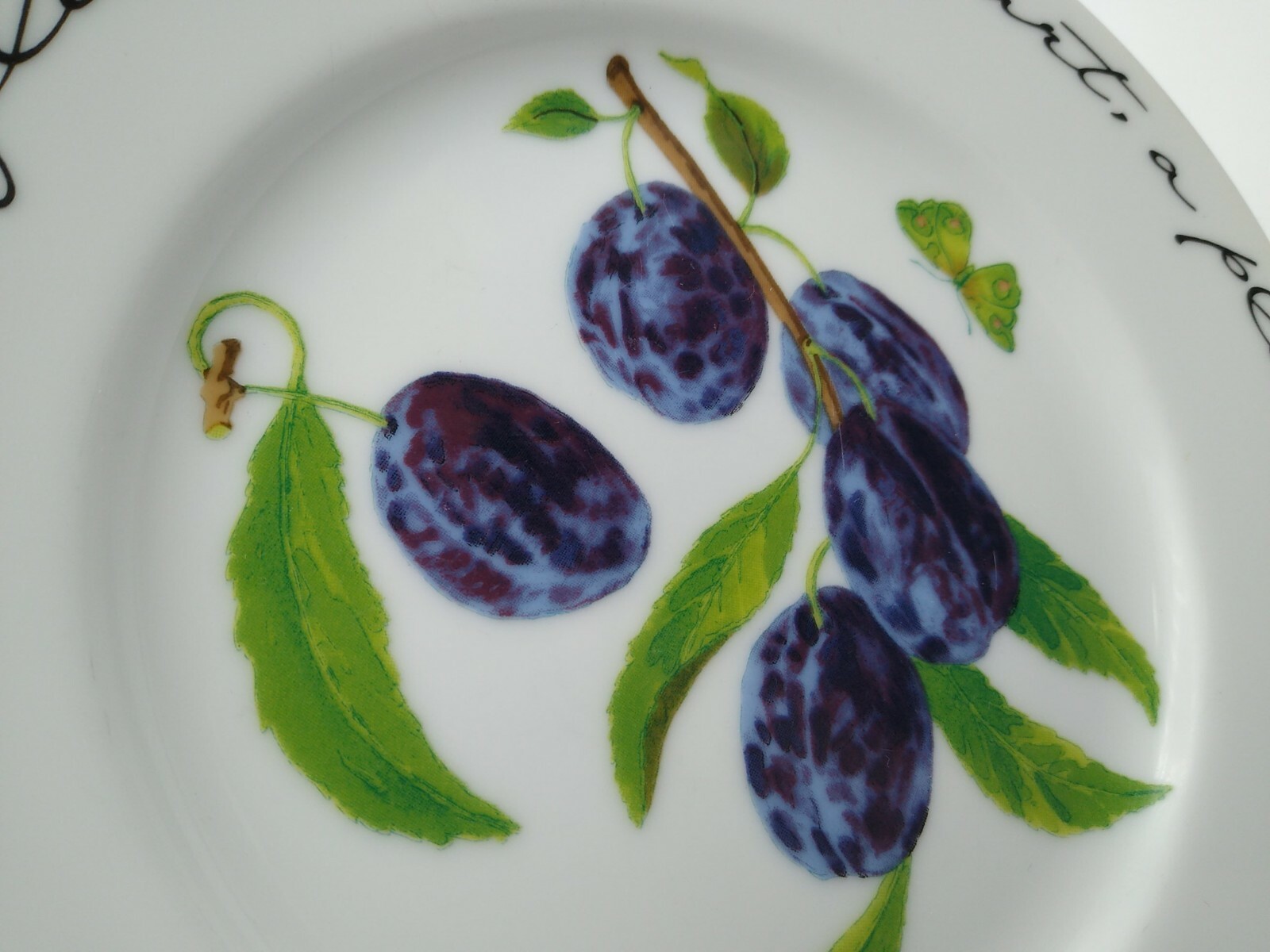 Williams – Sonoma Orchard Suite Plum – Luncheon / Dessert Plate