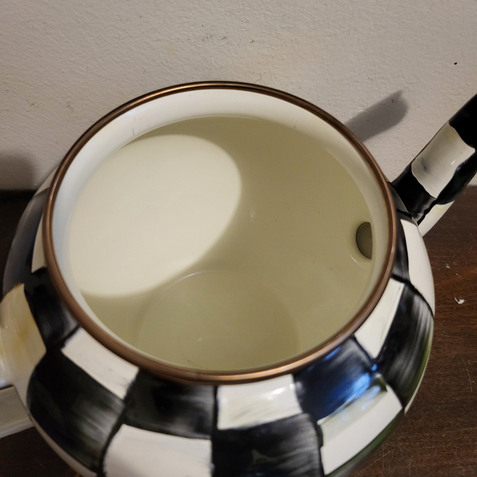 MacKenzie-Childs Courtly Check 4-Cup Teapot