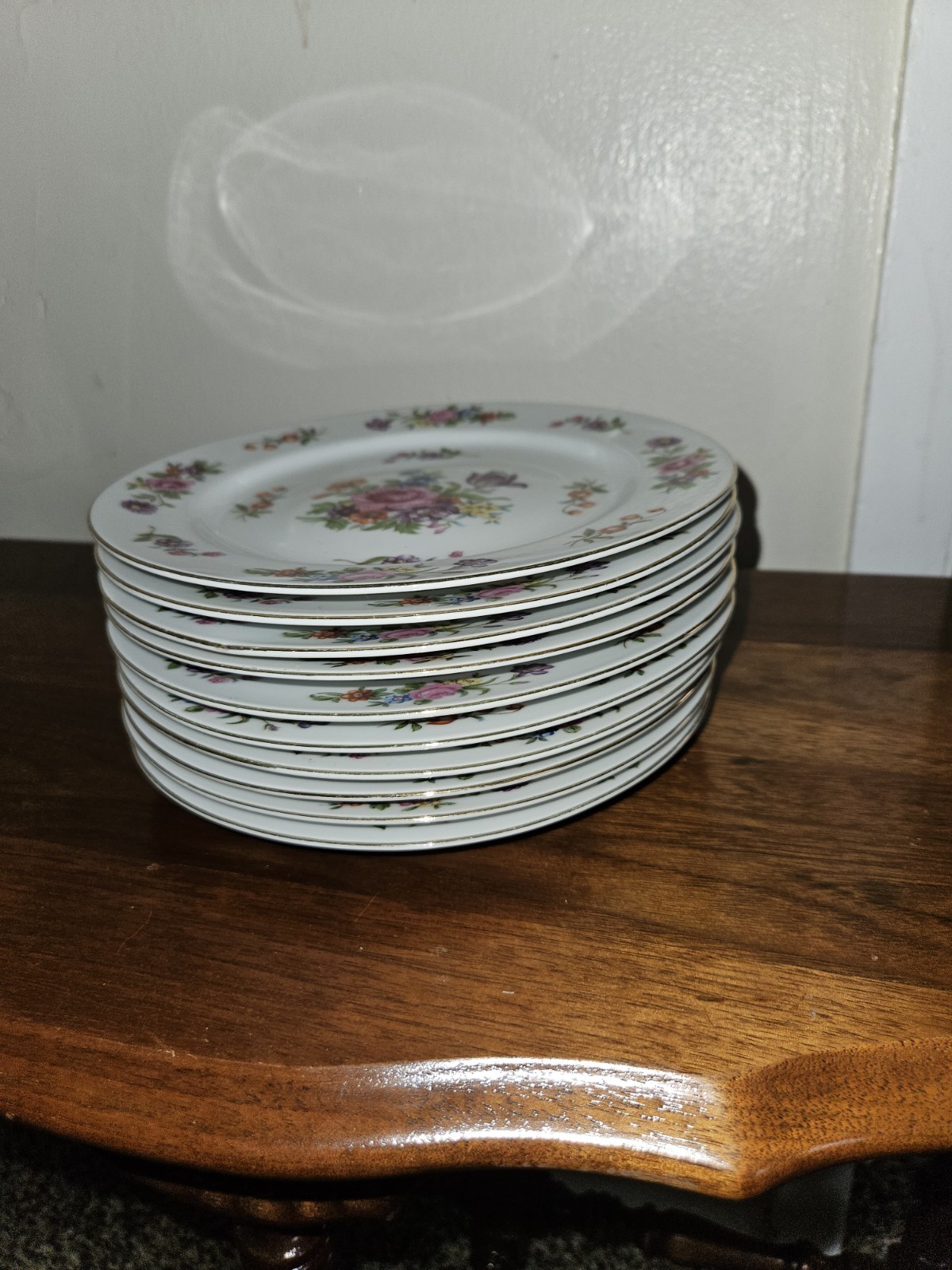 Vintage Harmony House Dresdania Salad Plates (10) Made In Occupied Japan