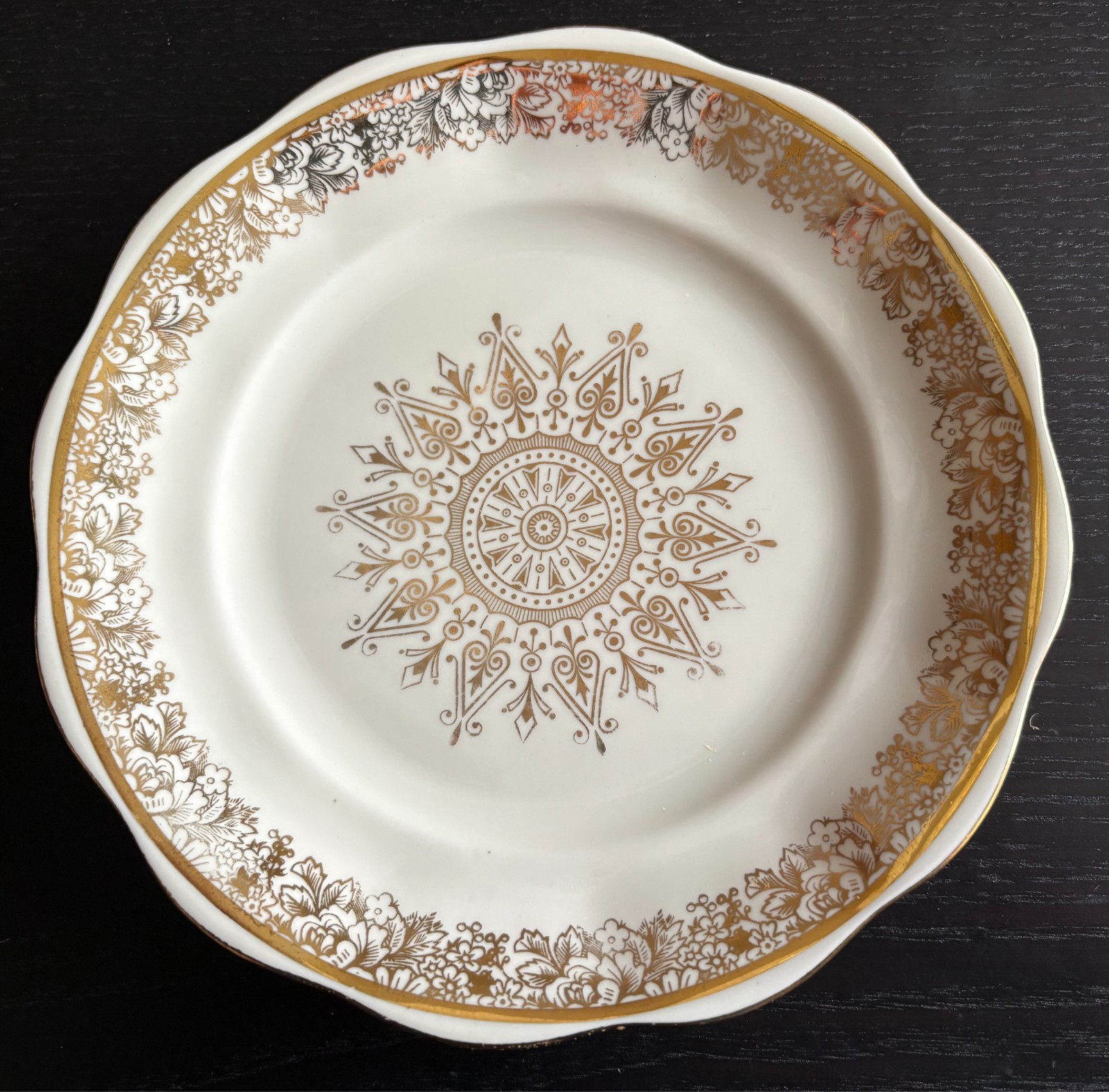 Vintage Mismatched Dessert or Salad Plates 7.25″-7.75″ Set of 6 Germany, France