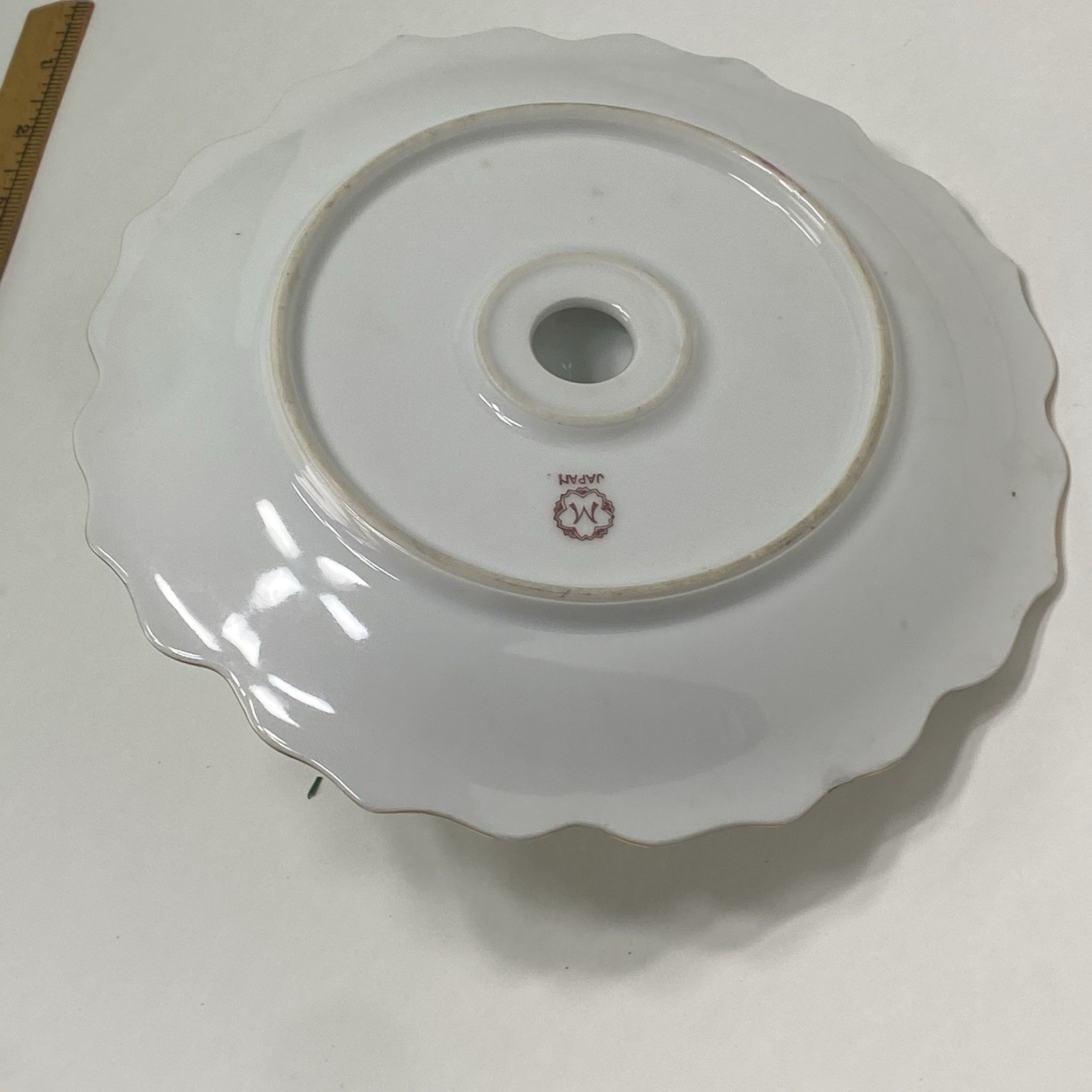 Noritake Morimura Nut Candy Mint Lemon Server Porcelain Mint Green Lavender Dish