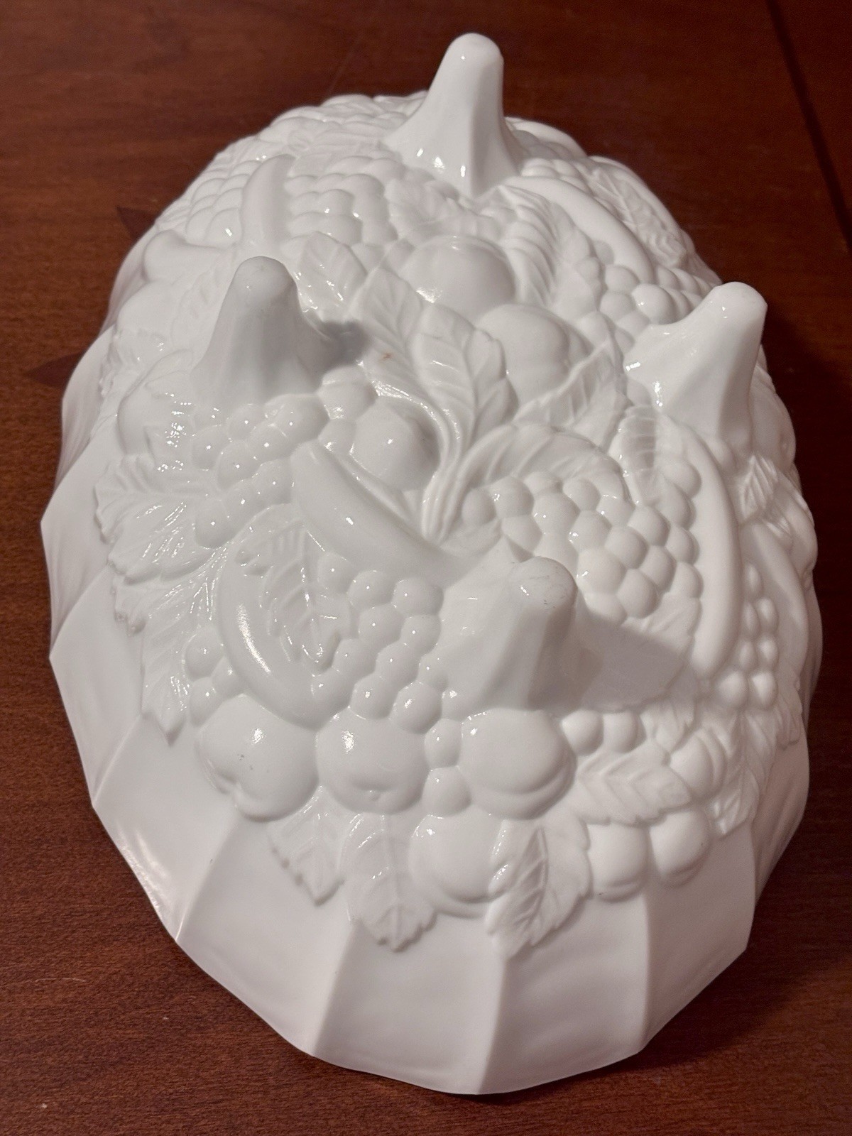 Indiana Glass footed fruit bowl