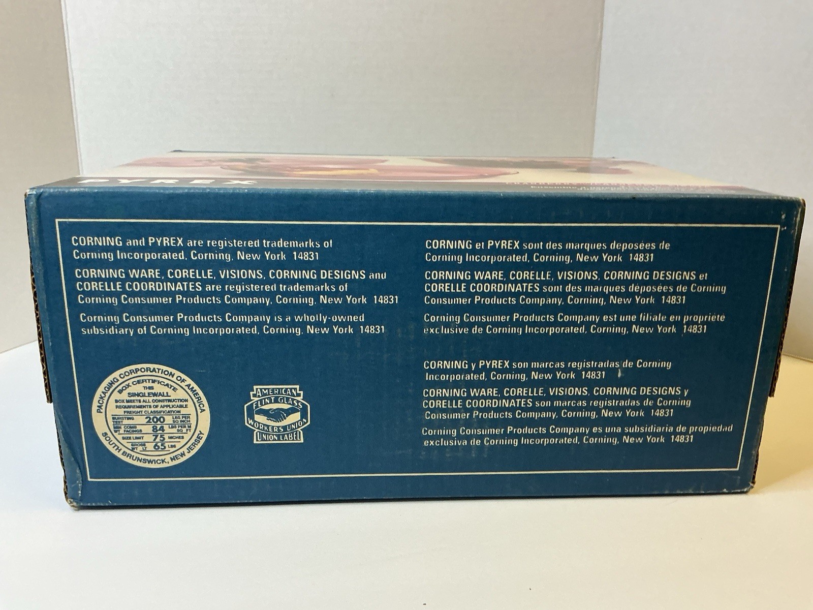 NEW VINTAGE Pyrex Cranberry 6016408 Bake-And-Serve 4-Piece Bakeware Set 1992